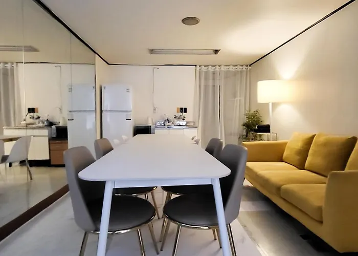 Gangnam 1min-cozy Studio-netflix-silver909 Appartement *